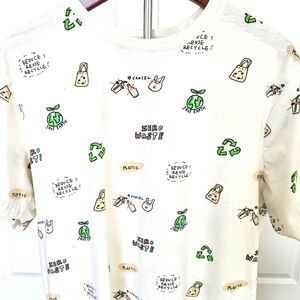 Denim & Flower Ricky Singh Eco Proud Reduce Reuse Recycle Tee Mens